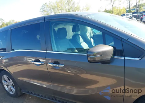 2019 Honda Odyssey Ex-L z USA, uszkodzony, nr VIN 5FNRL6H71KB101877